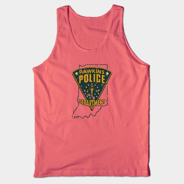 Hawkins Police Department Tank Top by JCD666